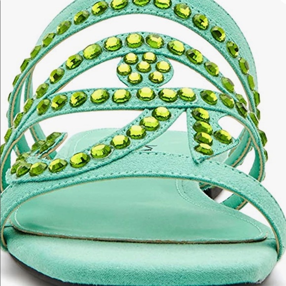 NWT Katy Perry Women's The Anat Slide Sandal, AVAILABLE IN MINT/ OR RED - Picture 5 of 10